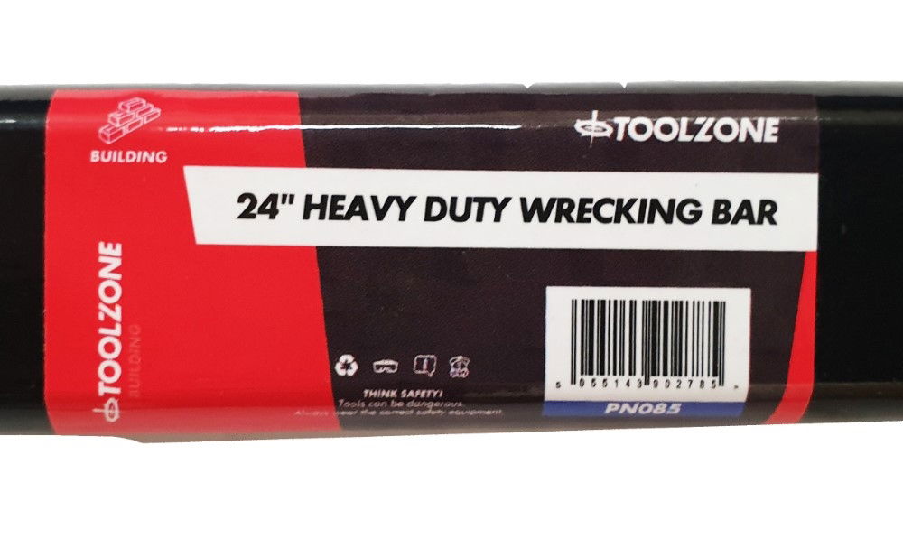 WRECKING BAR HEAVY DUTY 24 DROP FORGED STEEL - TOOLZONE KDPPN085 thumbnail 4