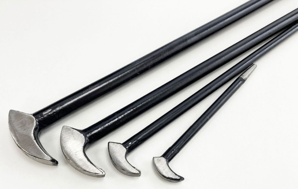 PRY BAR SET HEEL & TOE 4PC 6, 12, 16, 20 DROP FORGED - TOOLZONE KDPPN087 thumbnail 5