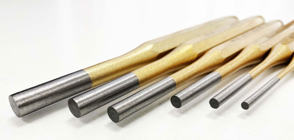 PIN PUNCH SET 6PC 3mm, 4mm, 5mm, 6mm, 7mm, 8mm CHROME VANADIUM - TOOLZONE KDPPN101 thumbnail 5
