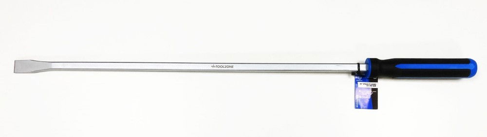PRY BAR STRAIGHT JUMBO 36 DROP FORGED ALLOY STEEL - TOOLZONE KDPPN117 image 1