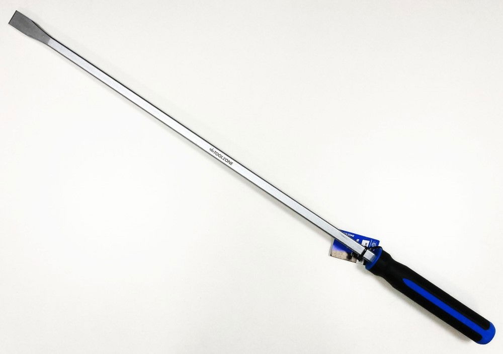 PRY BAR STRAIGHT JUMBO 36 DROP FORGED ALLOY STEEL - TOOLZONE KDPPN117 thumbnail 2