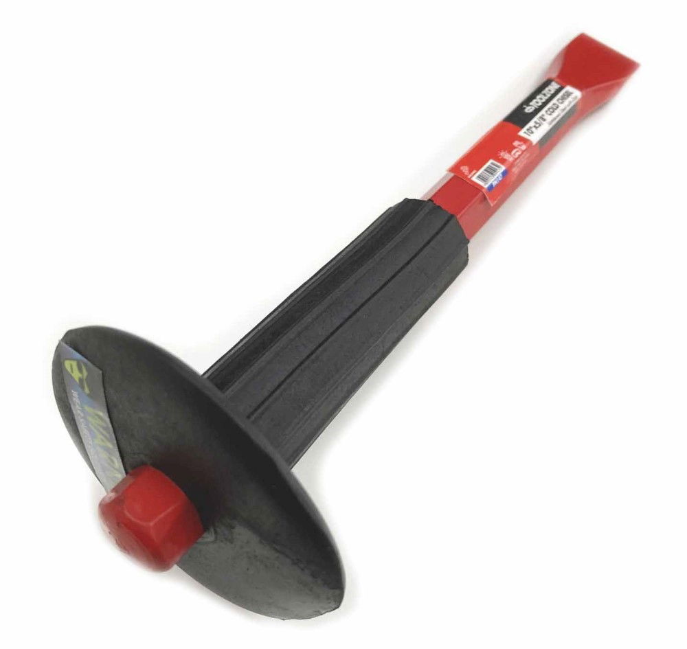 COLD CHISEL 10 x 5/8 WITH PLASTIC HAND GUARD - TOOLZONE KDPPN147 thumbnail 4