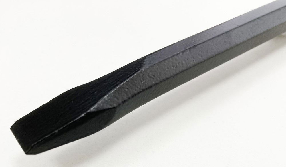 COLD CHISEL 12 x 1/2 DROP FORGED HARDENED STEEL BLACK FINISH - TOOLZONE KDPPN159 thumbnail 2