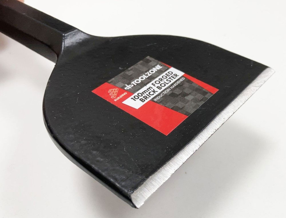ELECTRICIANS BOLSTER 100mm FORGED INDUCTION HARDENED BLACK FINISH - TOOLZONE KDPPN163 thumbnail 3