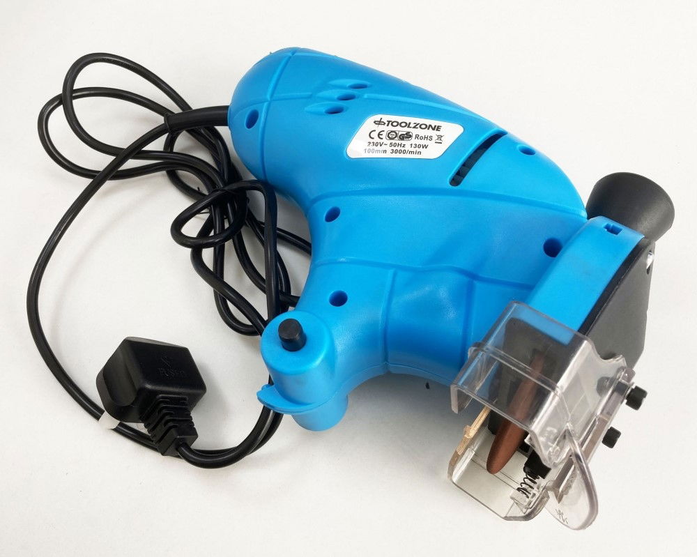 ELECTRIC CHAIN SAW SHARPENER 130W 230V 100 x 10 x 3.5mm DISC - TOOLZONE KDPPW010 thumbnail 5
