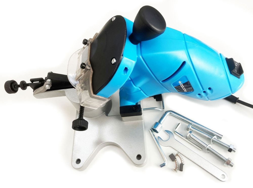ELECTRIC CHAIN SAW SHARPENER 130W 230V 100 x 10 x 3.5mm DISC - TOOLZONE KDPPW010 thumbnail 7
