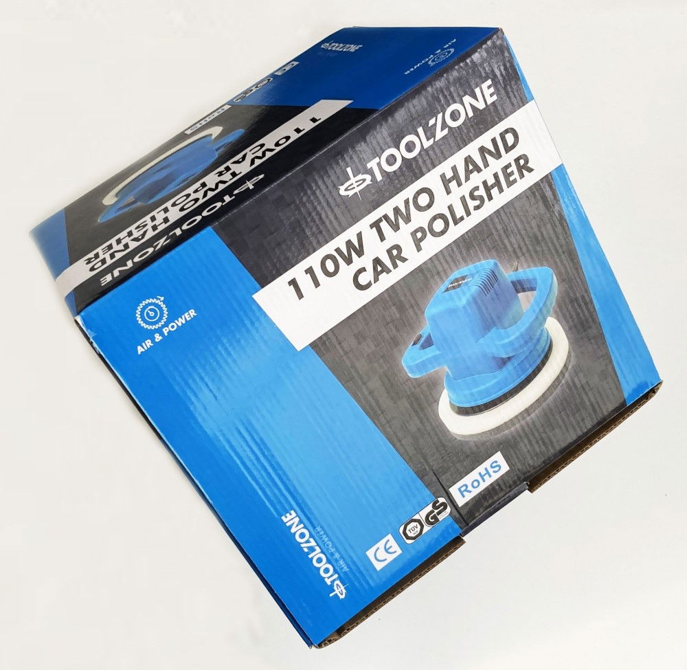 CAR POLISHER 110W 240V TWO HAND 3000rpm - TOOLZONE KDPPW091 thumbnail 2
