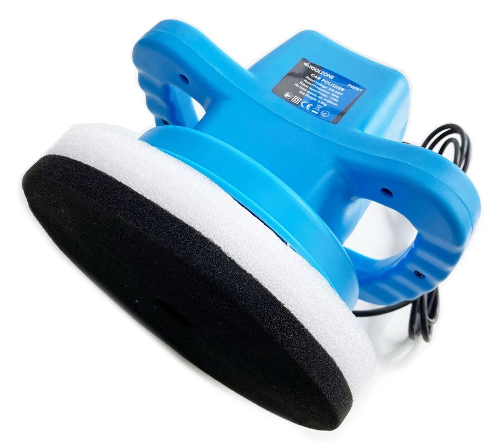 CAR POLISHER 110W 240V TWO HAND 3000rpm - TOOLZONE KDPPW091 thumbnail 5