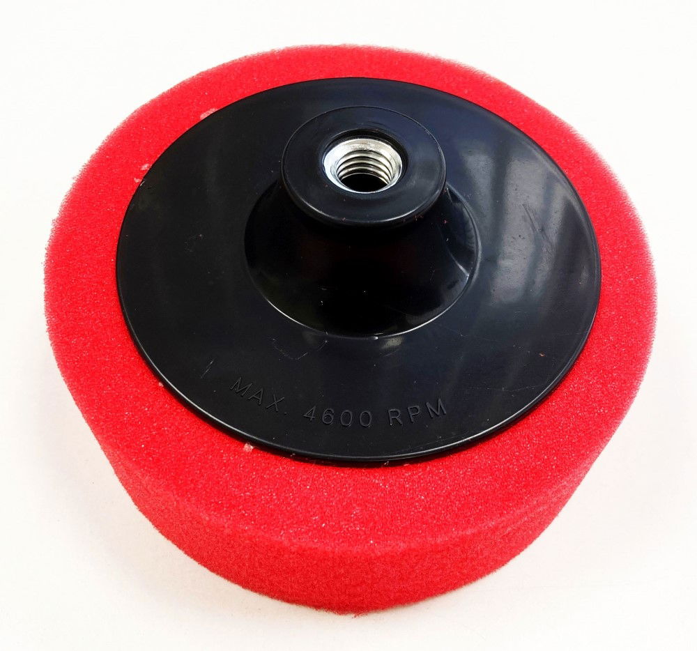 POLISHING SPONGE SOFT 150 x 50mm M14 THREAD - TOOLZONE KDPPW160 thumbnail 3