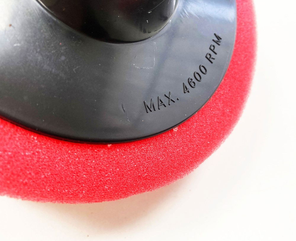 POLISHING SPONGE SOFT 150 x 50mm M14 THREAD - TOOLZONE KDPPW160 thumbnail 5