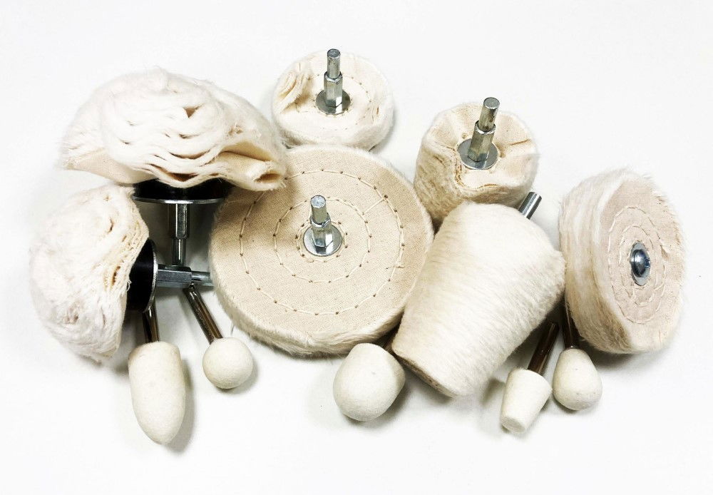 POLISHING KIT 18PC WITH 6 COMPOUNDS FELT BOBS BUFFS AND WHEELS - TOOLZONE KDPPW163 thumbnail 5