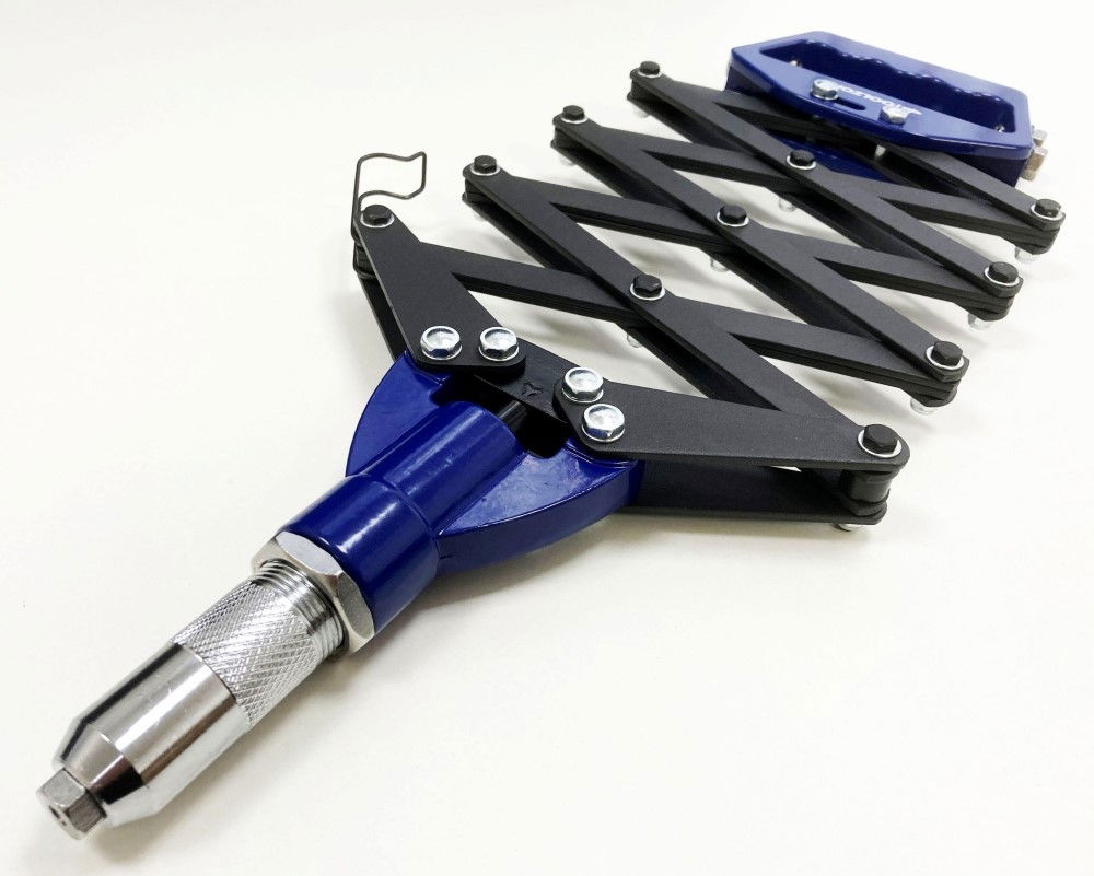 RIVETER LAZY TONG 3.2-6.4mm 3 NOZZLES - TOOLZONE KDPRV005 thumbnail 5