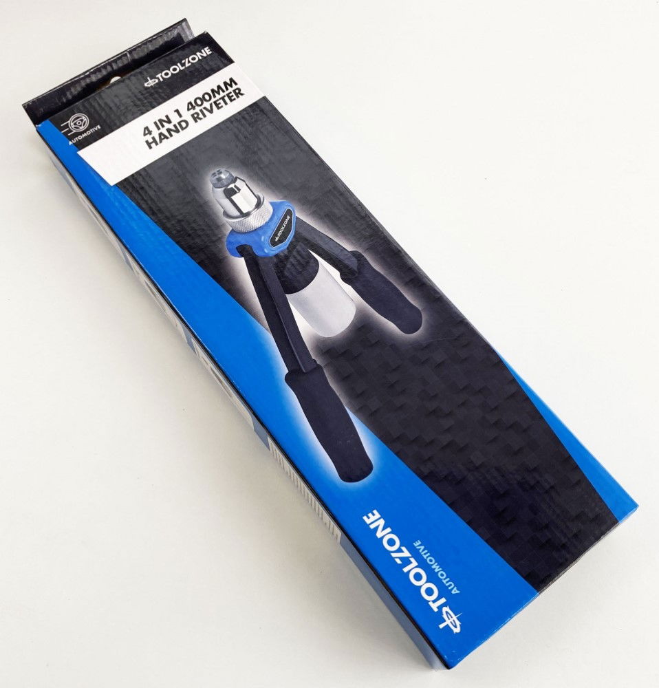 HAND RIVETER 4 IN 1 400mm 3.2-6.4mm - TOOLZONE KDPRV010 thumbnail 2