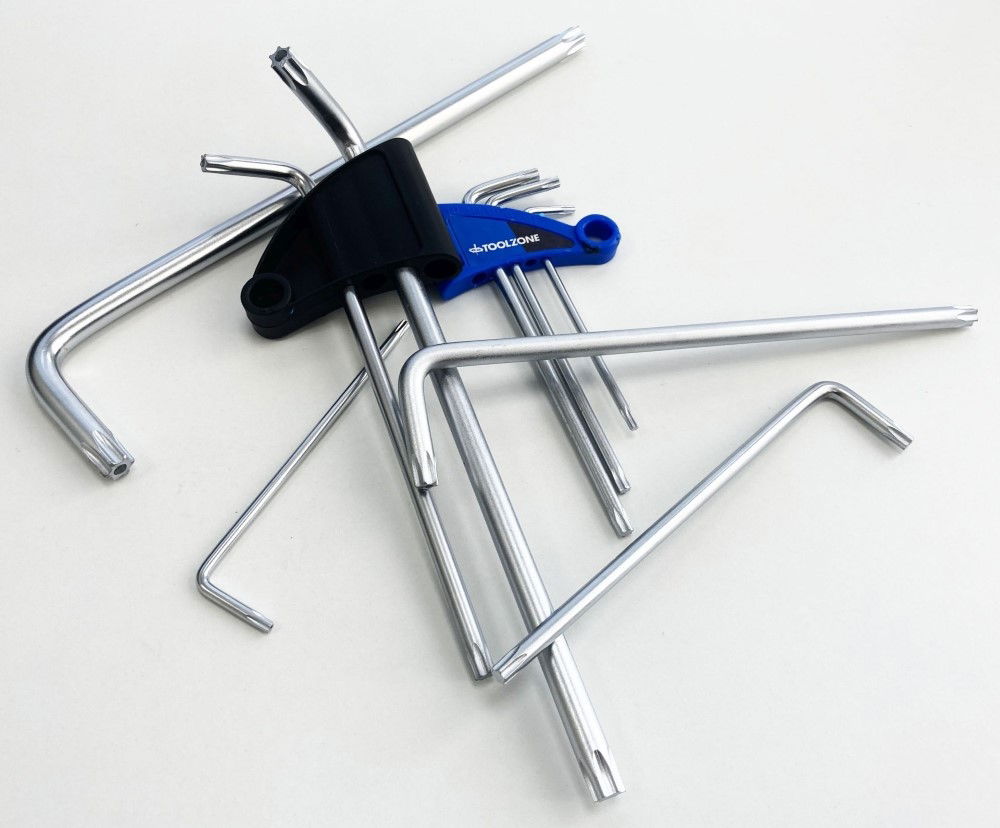 EXTRA-LONG TAMPERPROOF STAR KEY SET 9PC T10-T50 - TOOLZONE KDPSD076 thumbnail 8