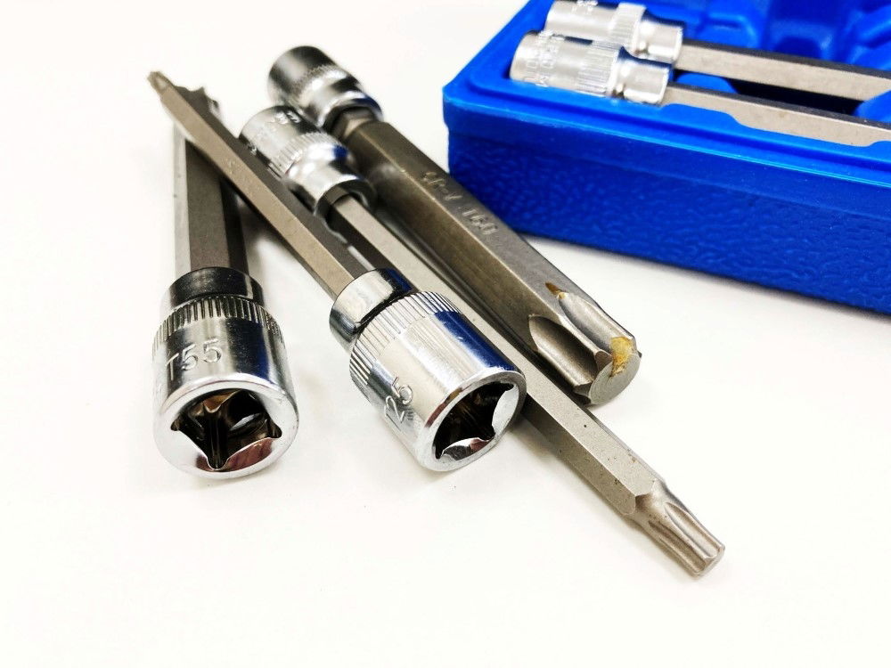 STAR BIT SET 7PC 3/8 DRIVE 110mm T25-T60 - TOOLZONE KDPSD081 thumbnail 5
