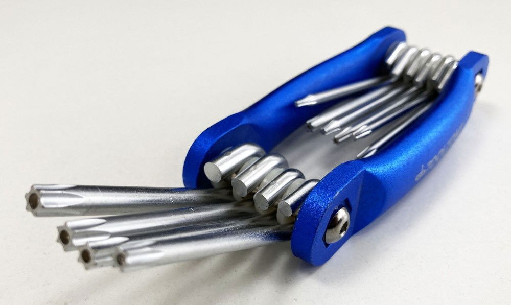 FOLDING STAR KEY SET T6-T30 ALUMINIUM FRAME - TOOLZONE KDPSD087 thumbnail 5