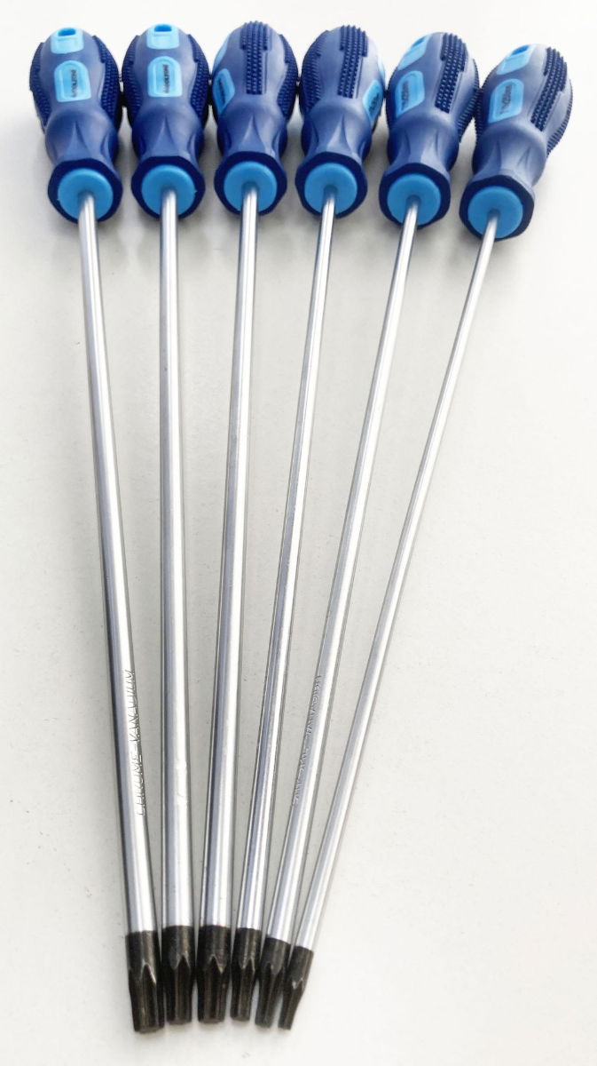 STAR SCREWDRIVER SET 6PC 250mm T10-T30 - TOOLZONE KDPSD089 thumbnail 9