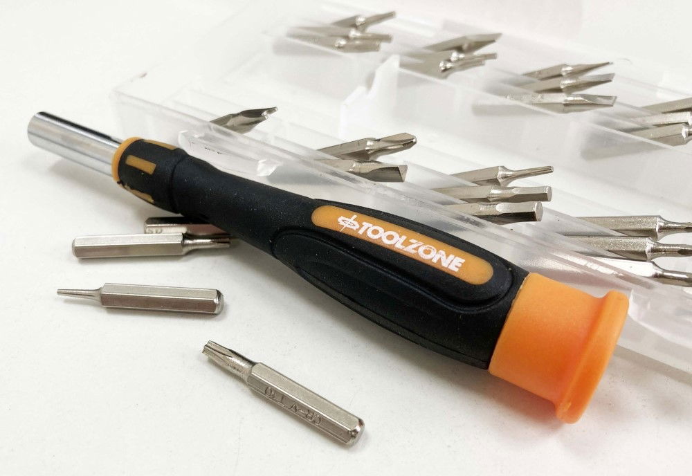 PRECISION SCREWDRIVER SET 31PC IN CASE 5/32 SHANK - TOOLZONE KDPSD106 thumbnail 4