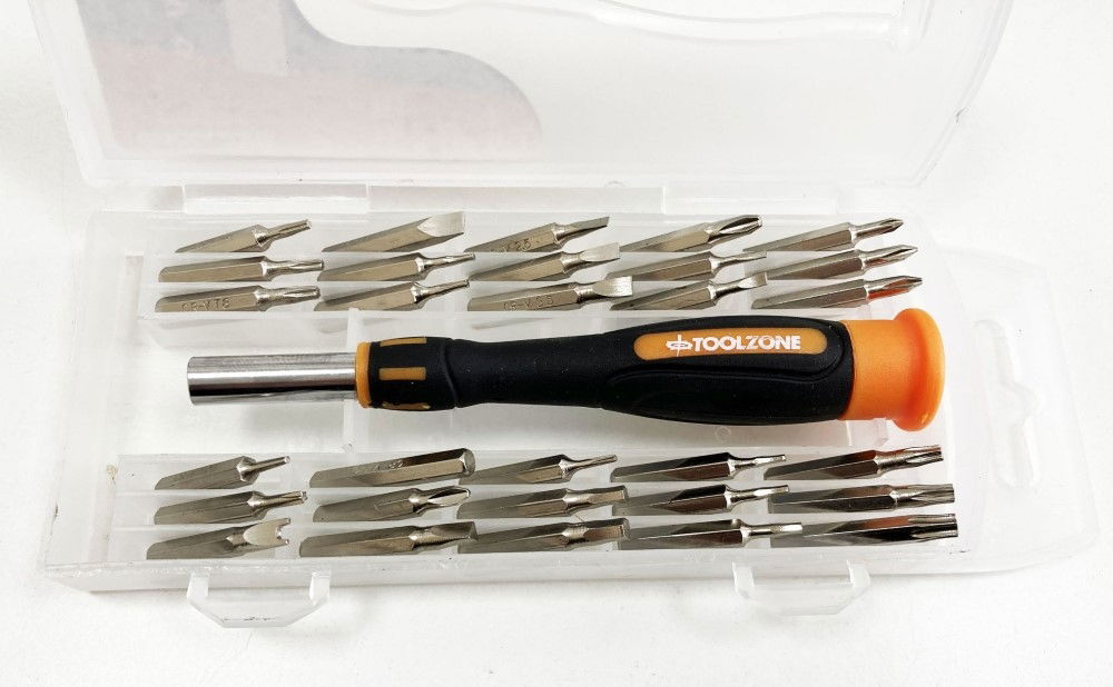 PRECISION SCREWDRIVER SET 31PC IN CASE 5/32 SHANK - TOOLZONE KDPSD106 thumbnail 5