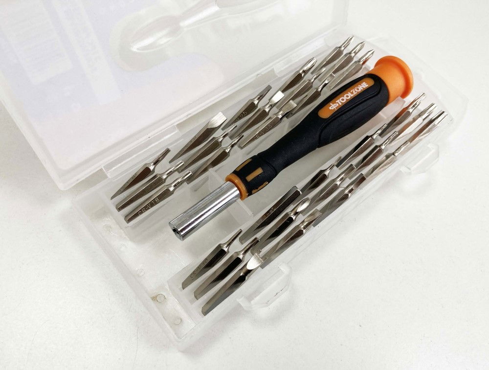 PRECISION SCREWDRIVER SET 31PC IN CASE 5/32 SHANK - TOOLZONE KDPSD106 thumbnail 6