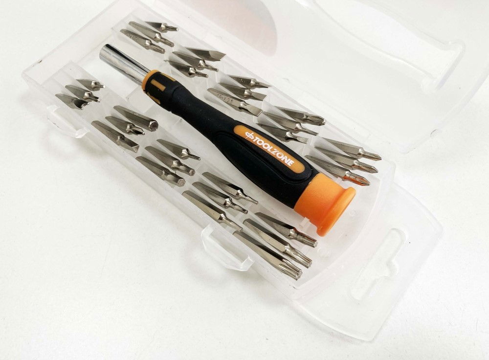 PRECISION SCREWDRIVER SET 31PC IN CASE 5/32 SHANK - TOOLZONE KDPSD106 thumbnail 7