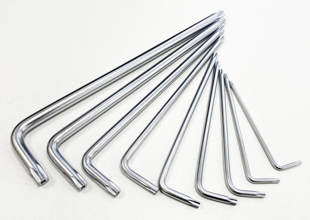 SECURITY STAR KEY SET 9PC WITH HANDLE T10-T50 - TOOLZONE KDPSD139 thumbnail 5
