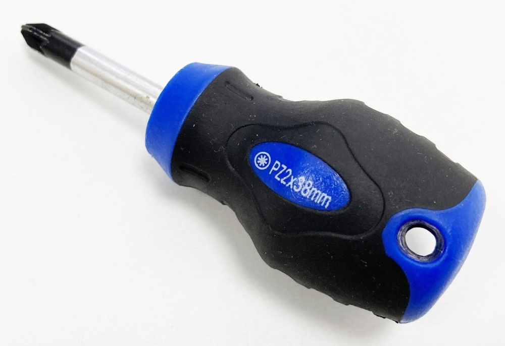SCREWDRIVER POZI 2 38mm STUBBY - TOOLZONE KDPSD146 thumbnail 4
