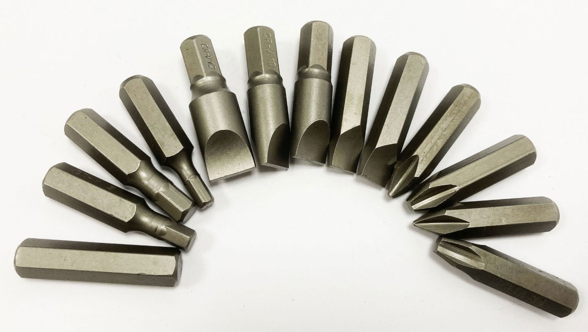IMPACT BIT SET 13PC PH1-4 SLOT 5-12mm HEX 4-6mm - TOOLZONE KDPSD174 thumbnail 3