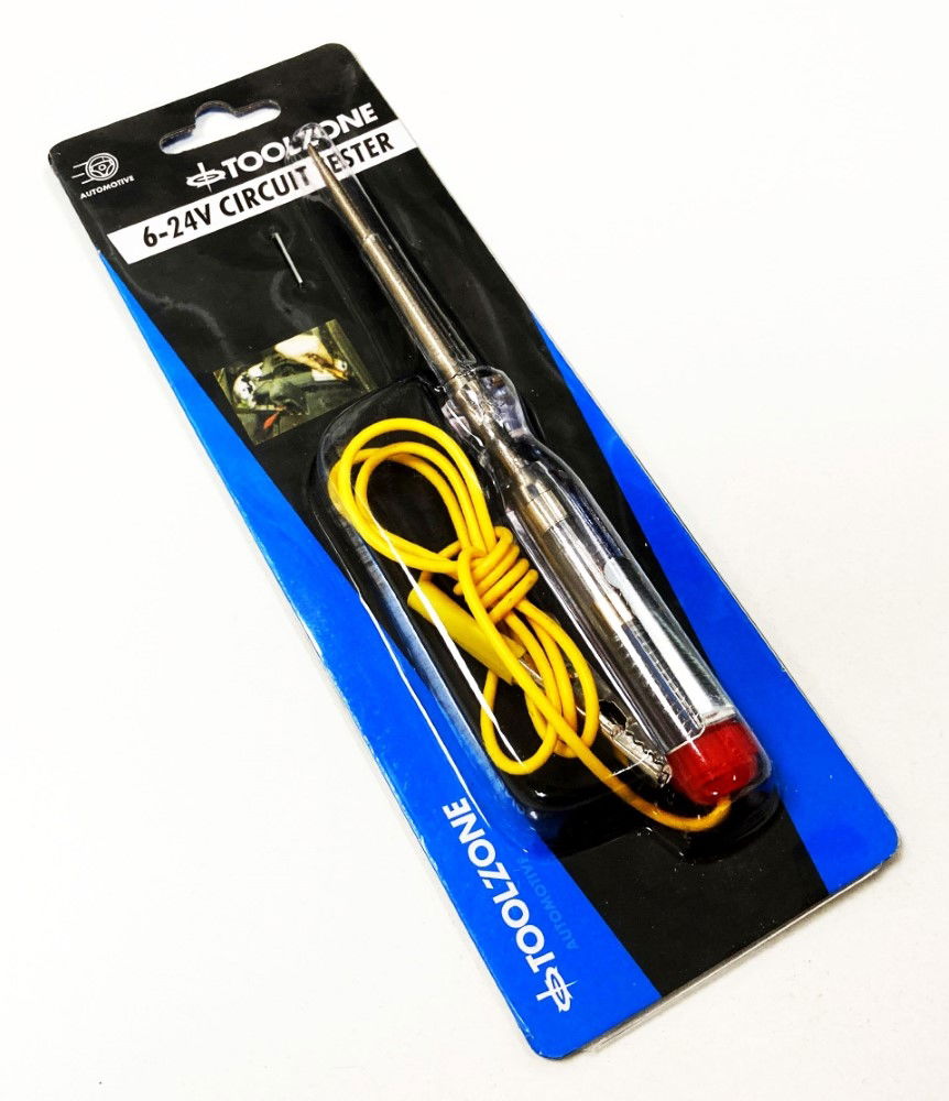 CIRCUIT TESTER 6-24v DC - TOOLZONE KDPSD184 thumbnail 2