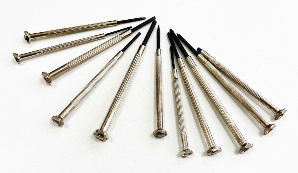 PRECISION SCREWDRIVER SET 11PC PHILLIPS 00-1 SLOT 1-3mm - TOOLZONE KDPSD211 thumbnail 5