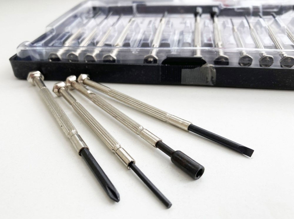 PRECISION SCREWDRIVER SET 16PC PHILLIPS 00-2 SLOT 1-3.5mm HEX 1.5-2.5 STAR 3-5 - TOOLZONE KDPSD212 thumbnail 4