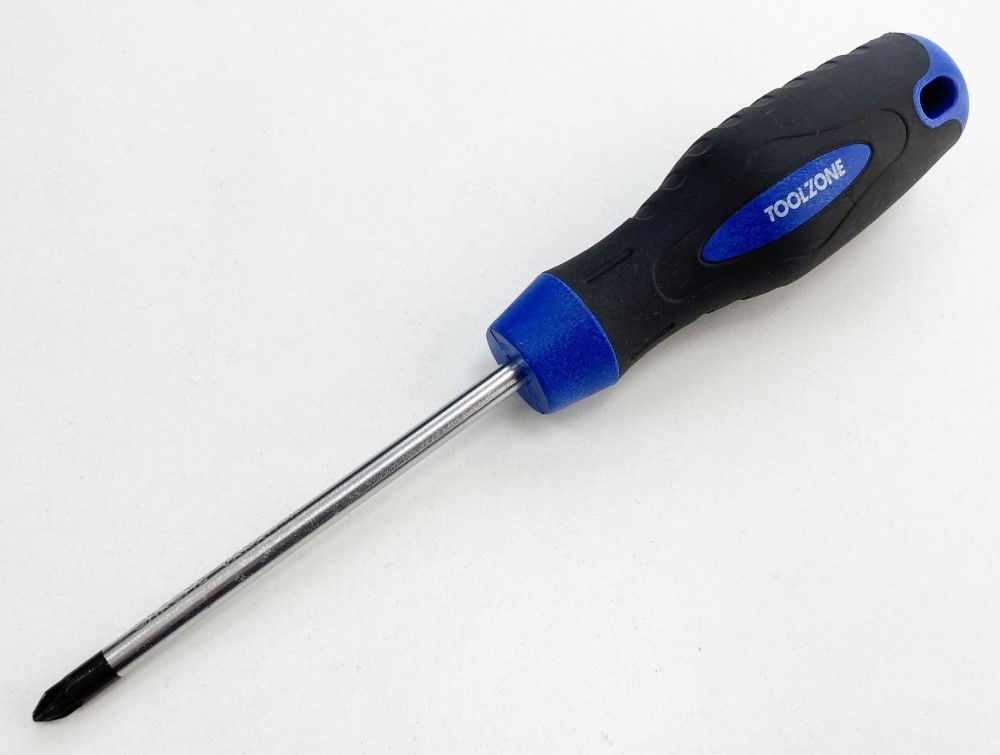 POZI SCREWDRIVER 100mm PZ2 - TOOLZONE KDPSD259 thumbnail 3