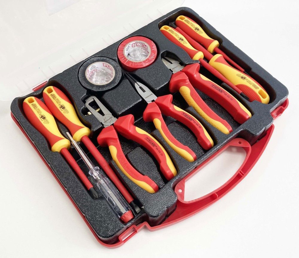 VDE ELECTRICIANS TOOL KIT 11PC - TOOLZONE KDPSD301 thumbnail 8