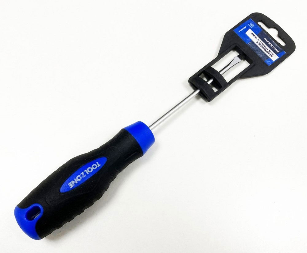 SLOT SCREWDRIVER 4mm x 100mm - TOOLZONE KDPSD302 thumbnail 2