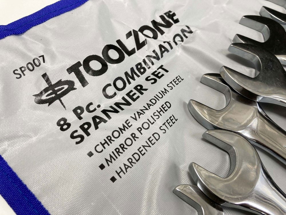 JUMBO SPANNERS SET 8PC 20-32mm CHROME VANADIUM - TOOLZONE KDPSP007 thumbnail 11