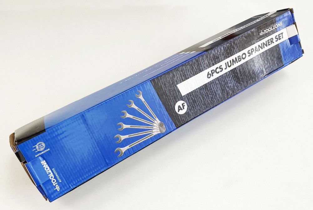JUMBO COMBINATION SPANNERS SET 6PC 1-3/8 TO 2 AF - TOOLZONE KDPSP009 thumbnail 3