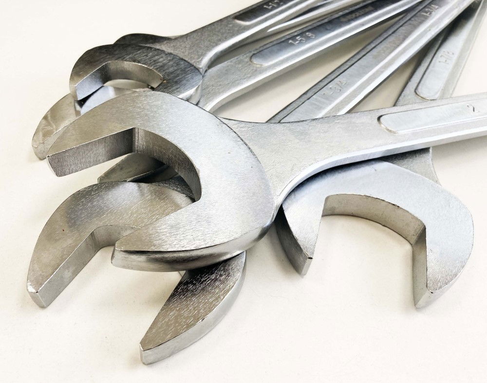 JUMBO COMBINATION SPANNERS SET 6PC 1-3/8 TO 2 AF - TOOLZONE KDPSP009 thumbnail 6