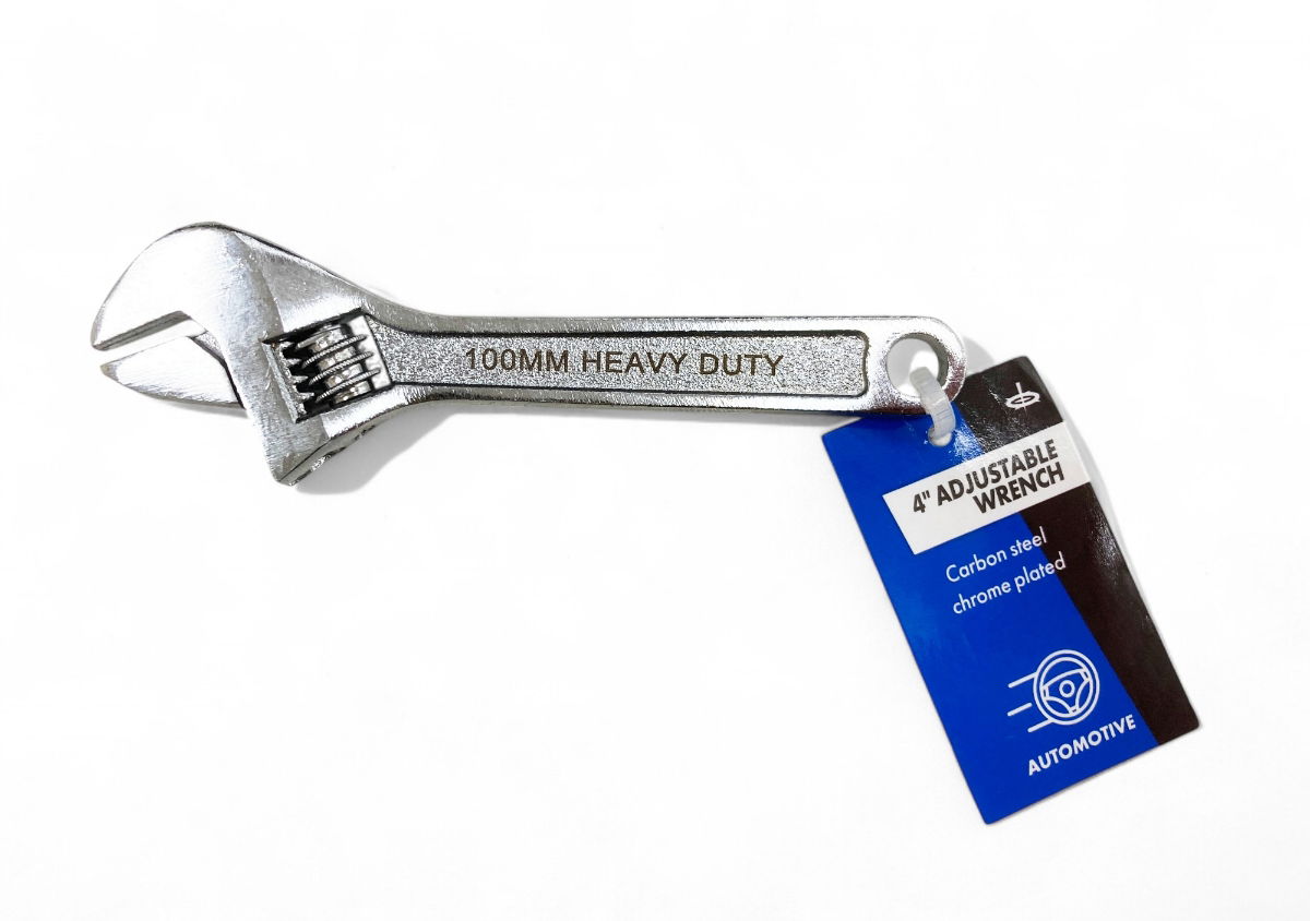 ADJUSTABLE SPANNER 4 MAX JAW 14mm CARBON STEEL CHROME PLATED - TOOLZONE KDPSP041 thumbnail 6
