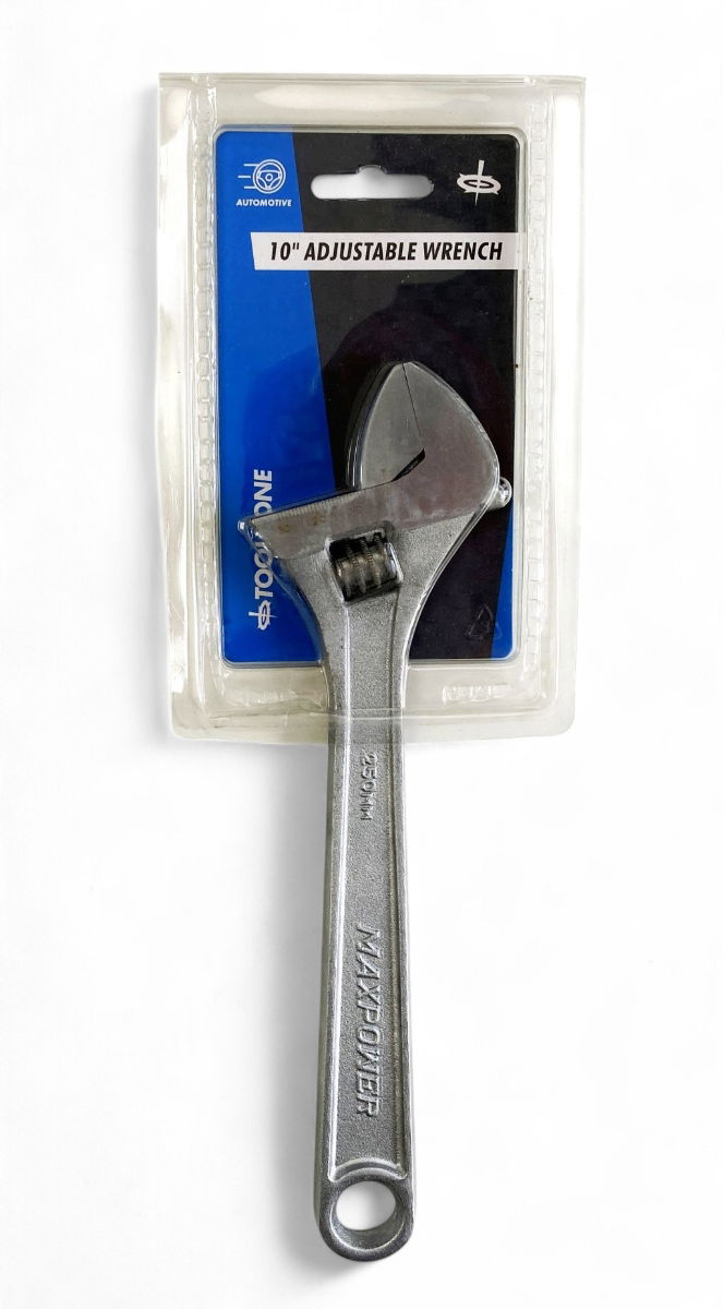 ADJUSTABLE SPANNER 10 MAX JAW 30mm DROP FORGED SATIN FINISH - TOOLZONE KDPSP052 thumbnail 8
