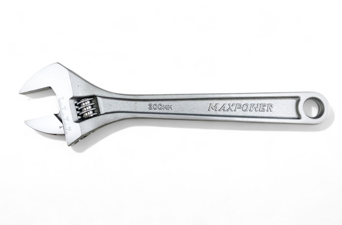 ADJUSTABLE SPANNER 12 MAX JAW 35mm DROP FORGED SATIN FINISH - TOOLZONE KDPSP053 thumbnail 10