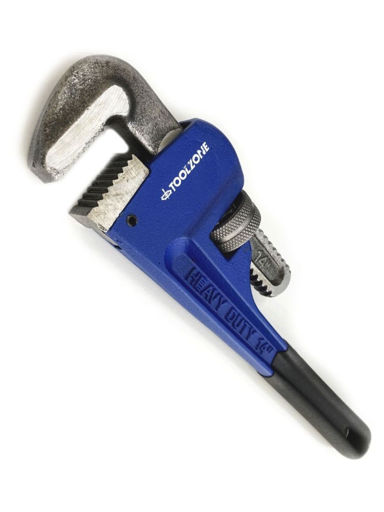 STILLSON WRENCH 14 MAX JAW 71mm DROP FORGED FOAM DIPPED HANDLE - TOOLZONE KDPSP067 thumbnail 5