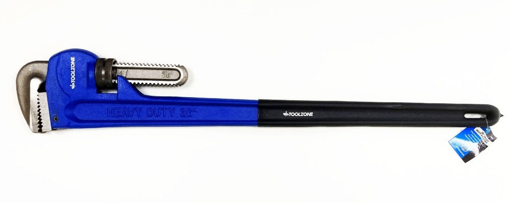 STILLSON WRENCH 36 MAX JAW 114mm DROP FORGED FOAM DIPPED HANDLE - TOOLZONE KDPSP070 thumbnail 2