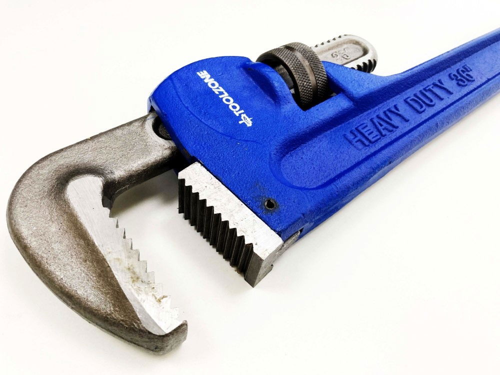 STILLSON WRENCH 36 MAX JAW 114mm DROP FORGED FOAM DIPPED HANDLE - TOOLZONE KDPSP070 thumbnail 3