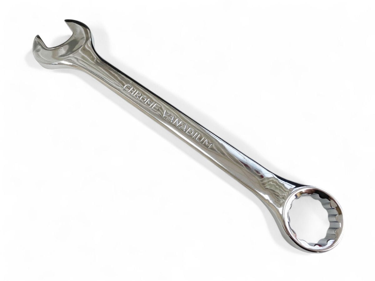 COMBINATION SPANNER 32mm POLISHED CHROME VANADIUM - TOOLZONE KDPSP120 image 1