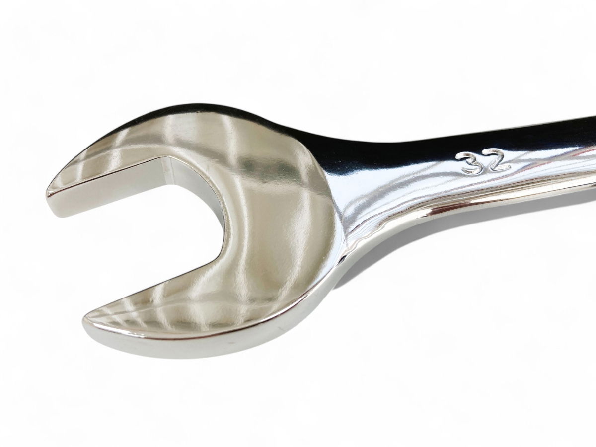COMBINATION SPANNER 32mm POLISHED CHROME VANADIUM - TOOLZONE KDPSP120 thumbnail 3
