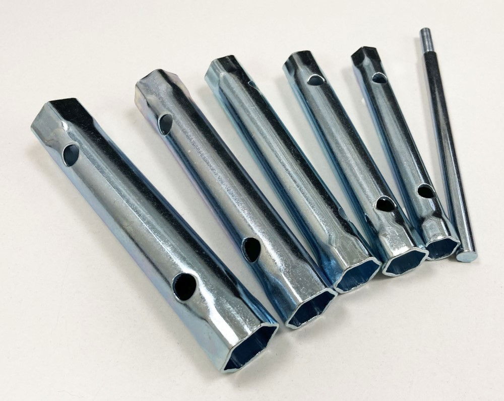 BOX SPANNER SET 6pc 10-19mm WITH DRIVE BAR - TOOLZONE KDPSP150 thumbnail 4