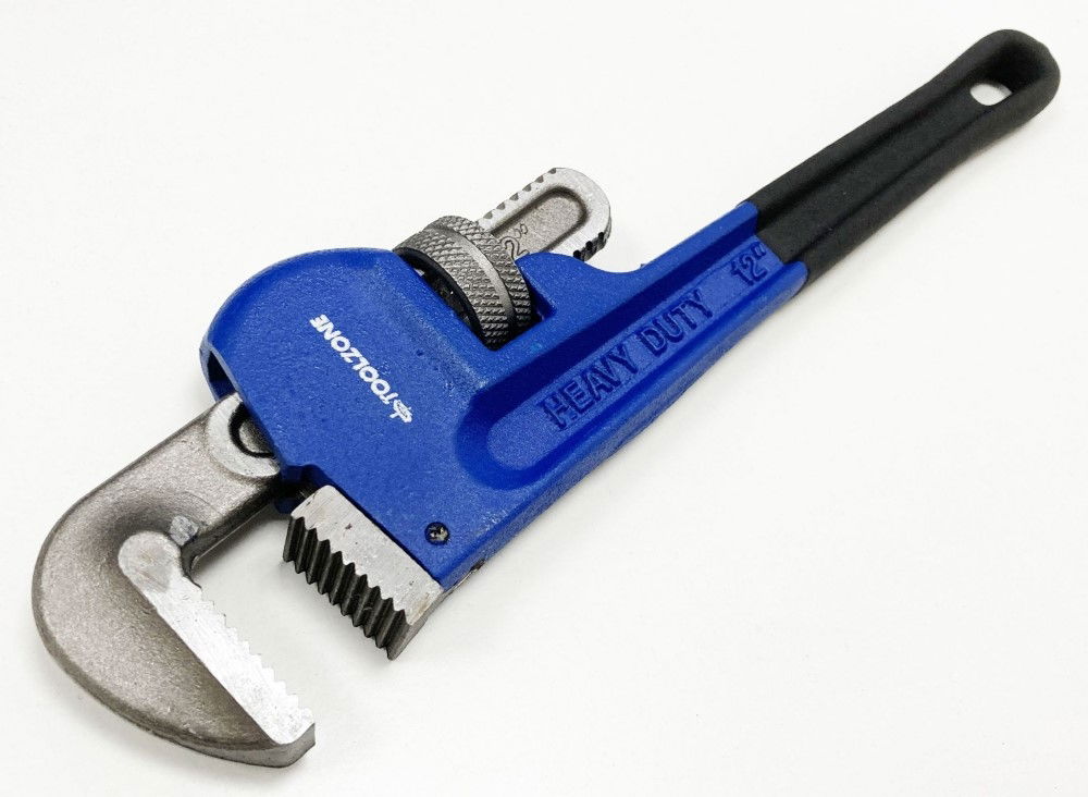 STILLSON WRENCH 12 HEAVY DUTY DROP FORGED CARBON STEEL - TOOLZONE KDPSP169 thumbnail 4