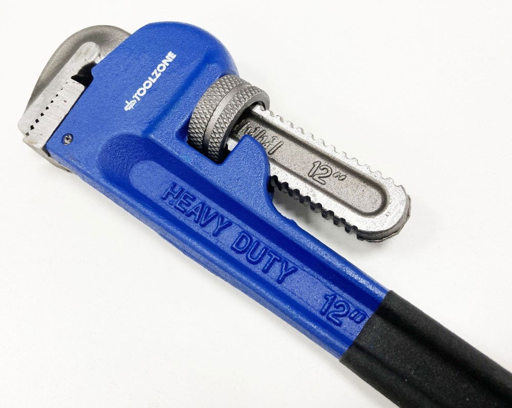 STILLSON WRENCH 12 HEAVY DUTY DROP FORGED CARBON STEEL - TOOLZONE KDPSP169 thumbnail 5
