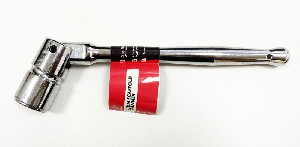 SCAFFOLD SPANNER 21mm 12 POINT SOCKET DROP FORGED STEEL - TOOLZONE KDPSP178 thumbnail 2