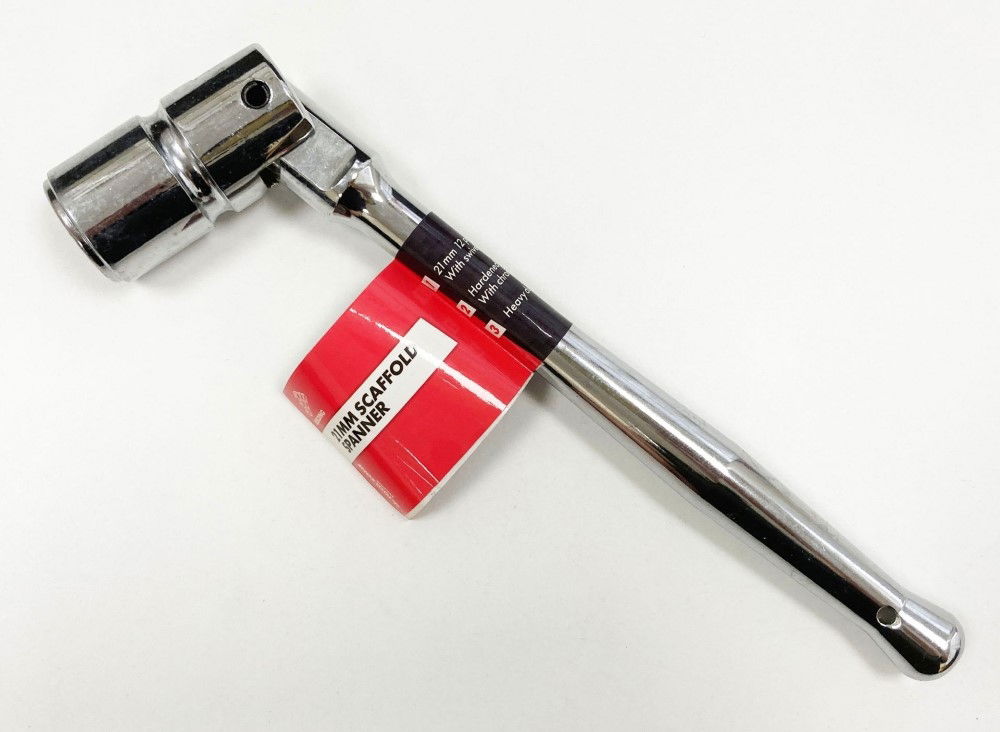 SCAFFOLD SPANNER 21mm 12 POINT SOCKET DROP FORGED STEEL - TOOLZONE KDPSP178 thumbnail 3